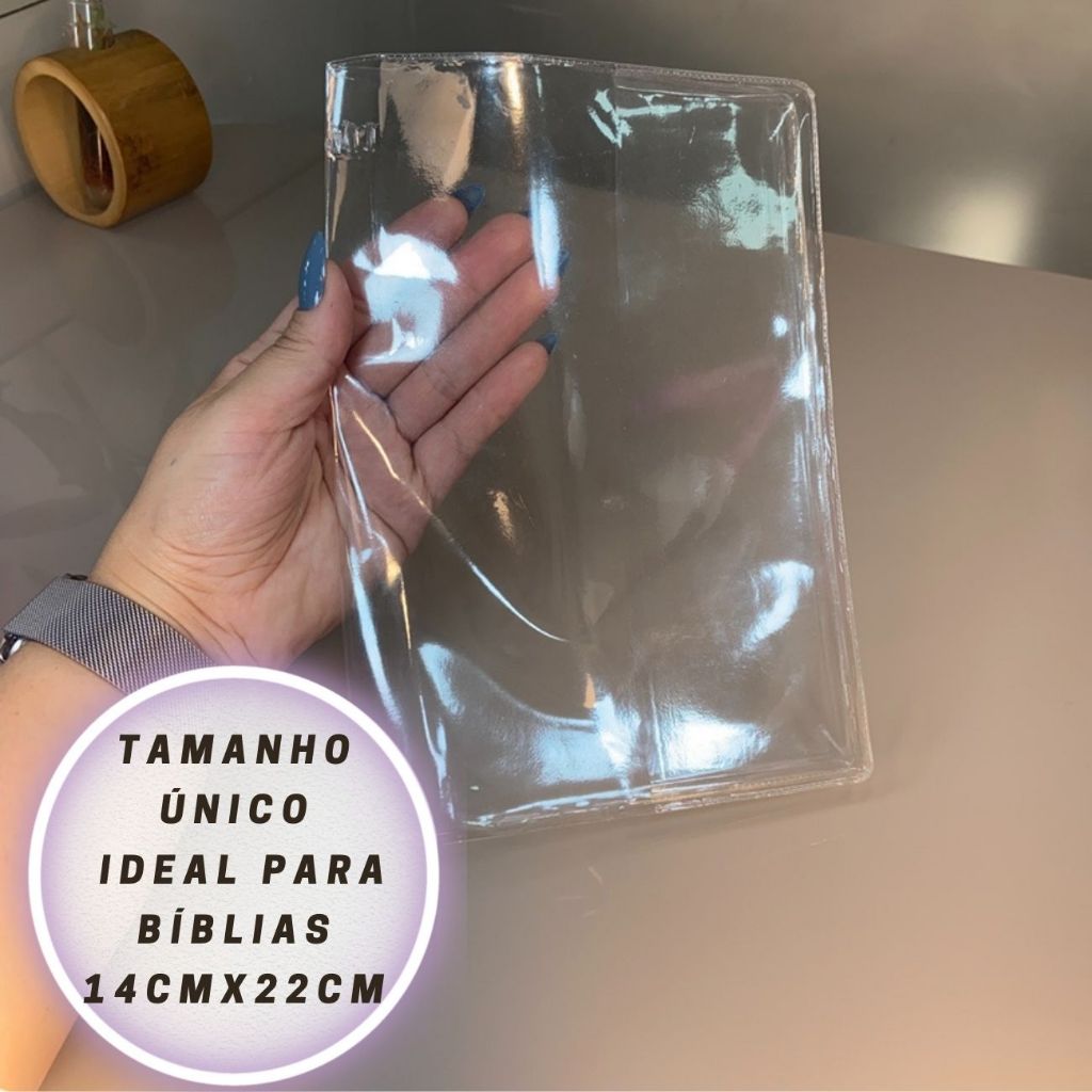 Capa Protetora para Bíblias com 14cm x 22cm x 4cm