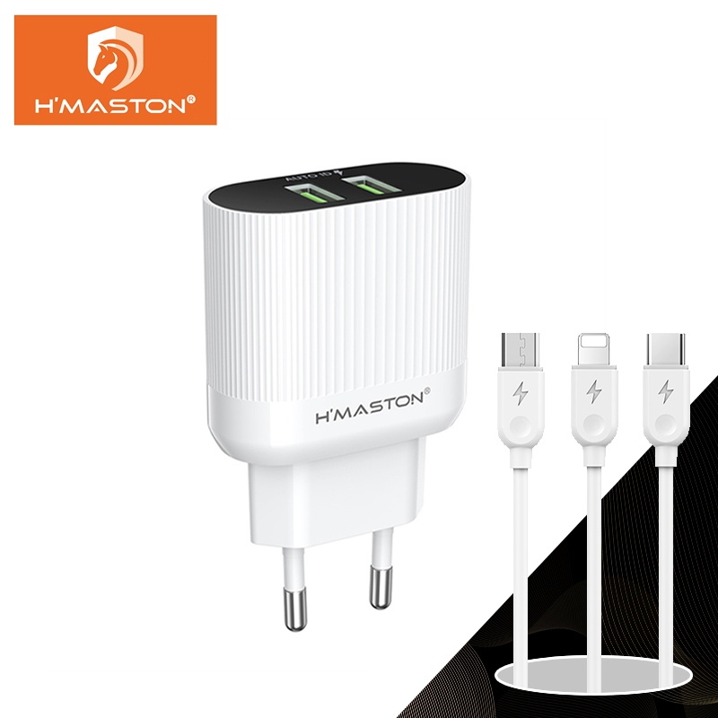 Electro Nest 2 USB Carregador Turbo Seguro Bateria de Proteção inteligente V8 IOS Tipo-C Y28-1