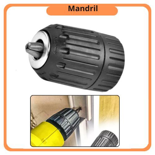 Mandril Rápido Aperto 10mm Rosca 3/8 24 Unf