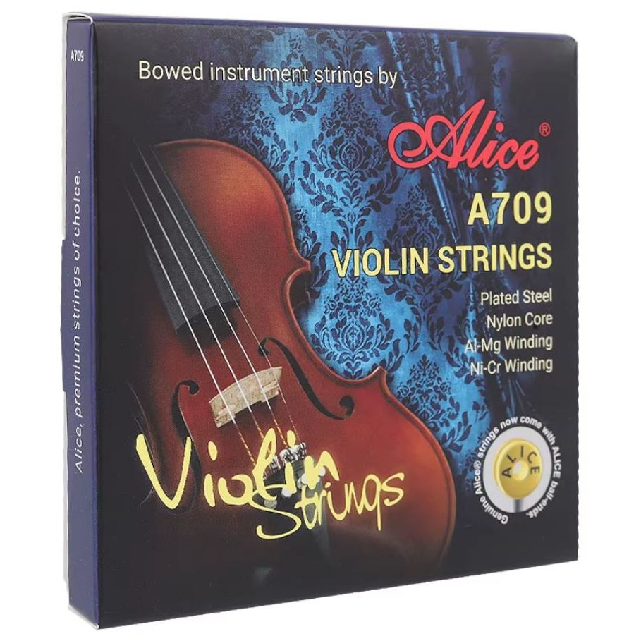 Encordoamento Alice A 709 Jogo De Cordas P/violino 4/4 A709