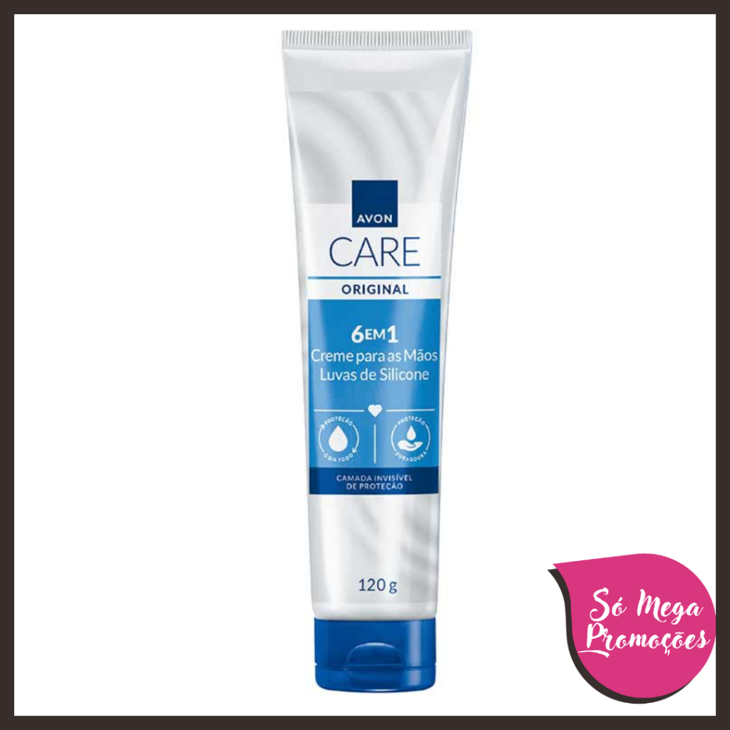 Luvas De Silicone Avon Care - Creme Protetor Para As Mãos - 120g