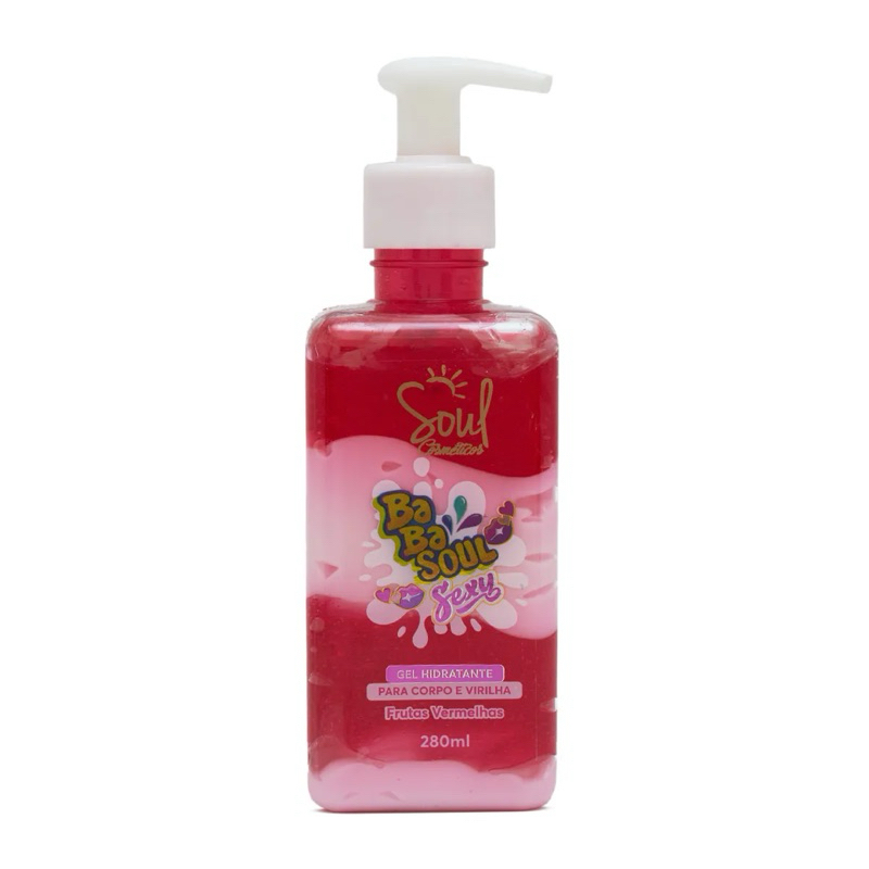 Gel Beijável Babasoul Hidratante Corporal – Super Cheiroso, Hidratação Intensa