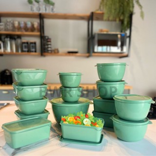 KIT 15 Potes de Plástico de Cozinha Armazenagem de Alimentos ou Opção com 8 potes