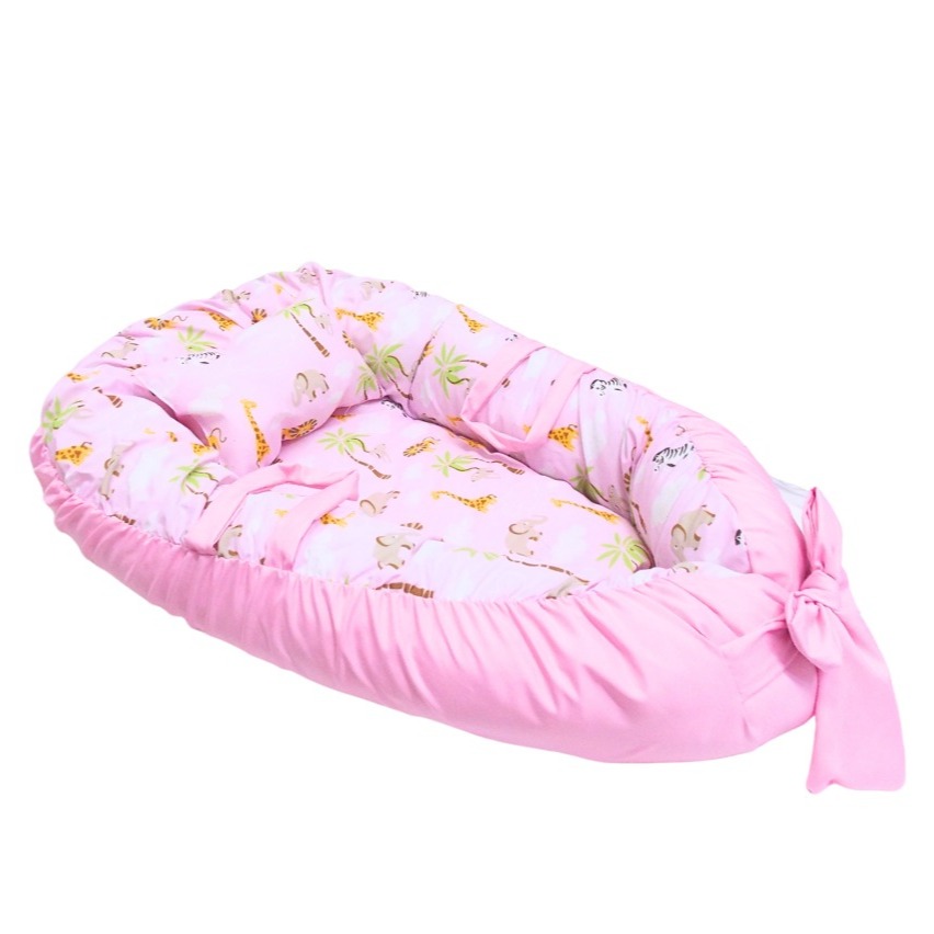 Ninho De Bebe Redutor Menino E Menina Com Travesseiro Diversas Estampas
