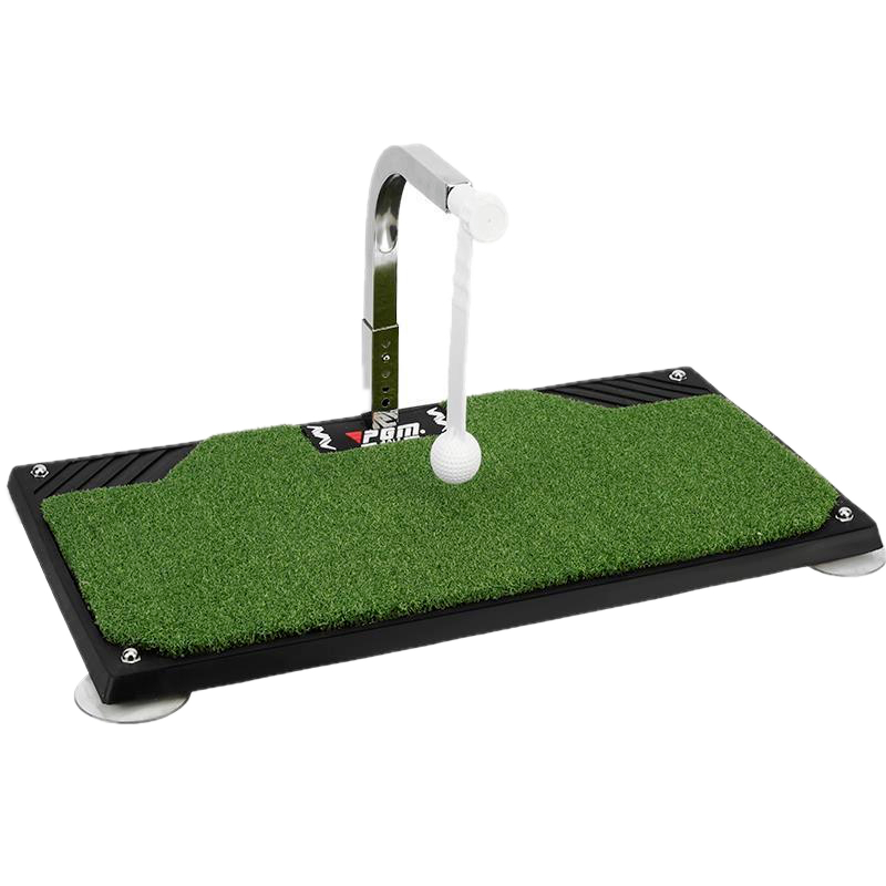Tapete Golfe 63cm Treino Tacada Interno Com Bola Retornável