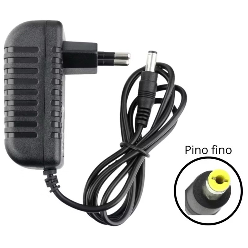 Fonte Carregador Para Caixa de Som 9v Amvox Bravox Lenoxx Trc Multilaser