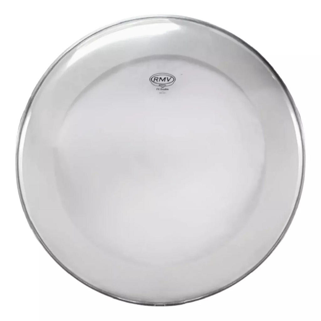 Pele Rmv Para Bumbo 20 - Fx Double - Dupla Com Anel Abafador