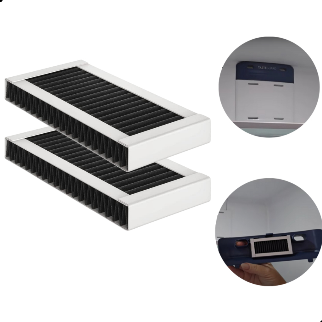 Filtro de ar para Refrigerador de Geladeira Tasteguard DM90X DM91X IM7 IM7S A24511801