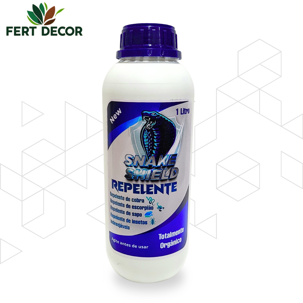 Snake Shield 1 Litro Repelente de Cobras | Segurança para Sítios e Jardins