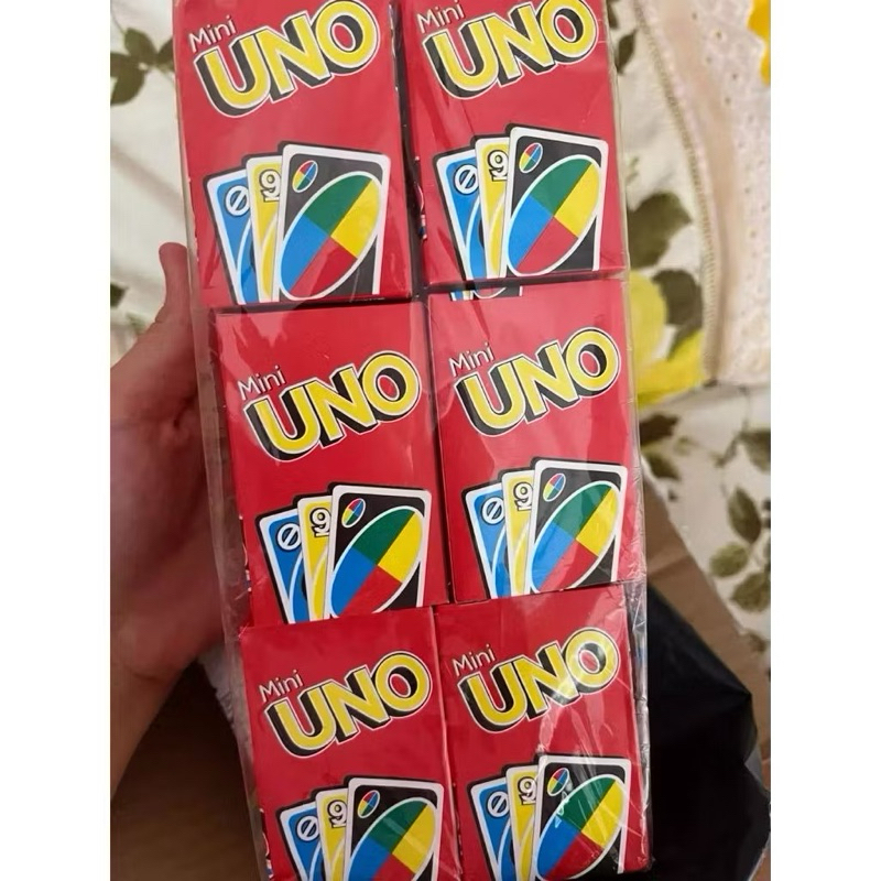 kit 12 / 24 /36 Mini Uno Lembrancinha Mini Jogo de cartas UNO cartas festas aniversario
