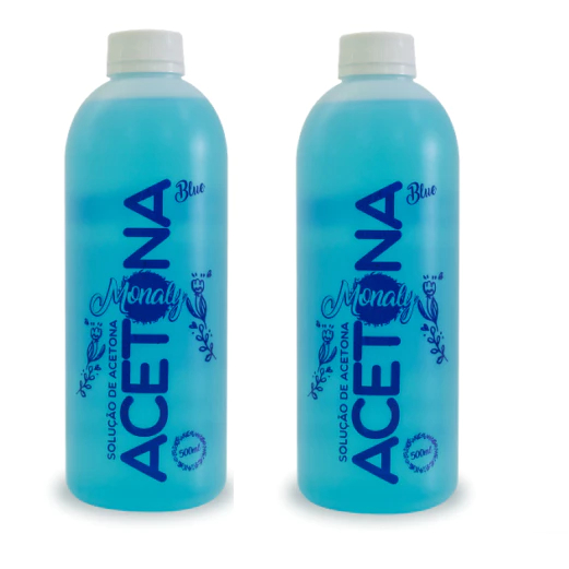 Acetona P/ Unha Stork 500ml Manicure Pedicure Unhas