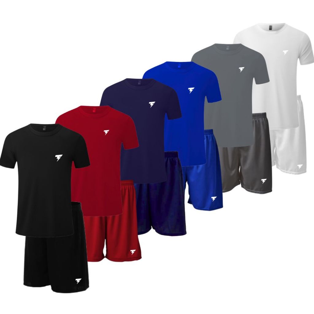 Conjunto Masculino Esportivo Futebol Térmico Volei Basquete