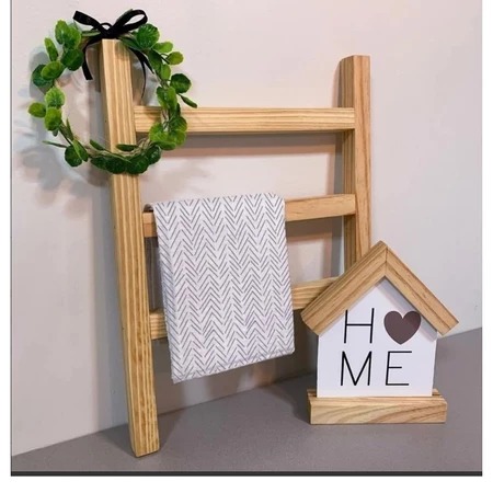 Escadinha Para Pano de Prato Decorativo Para Cozinha