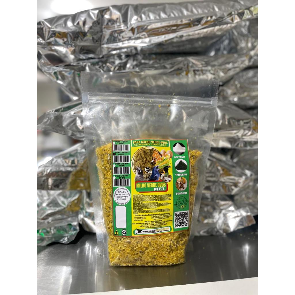 Select Milho verde ovos e mel 500g