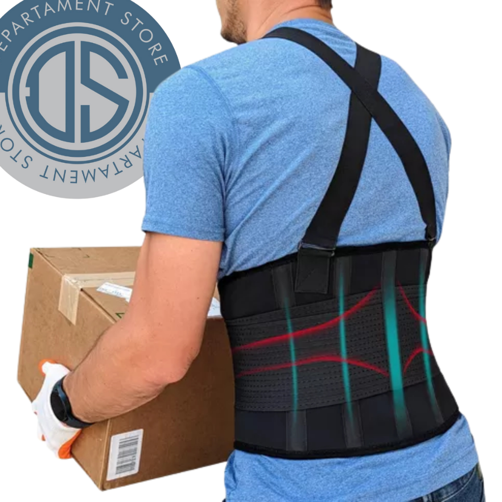 Protetor Lombar Ergonômico EPI | Cinta de proteção confortável segurança certificada