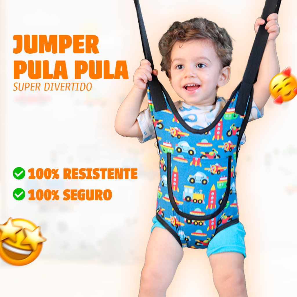 Mini Pula Pula Brinquedo de Menino Radical Balanço Jumper Infantil