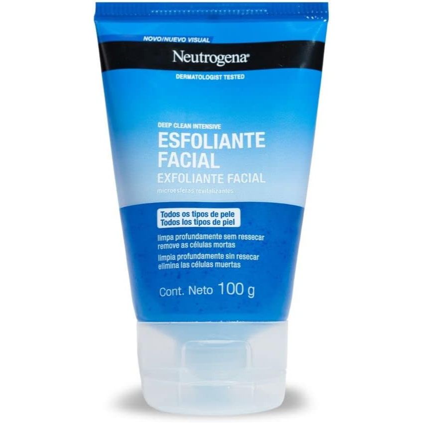 Neutrogena Gel Esfoliante Facial Deep Clean Intensive, 100g