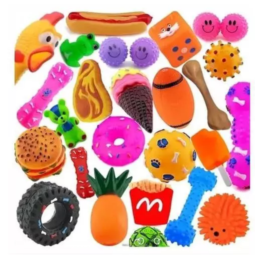 Kit Brinquedo Mordedor anti-stress Para Pet Cachorro