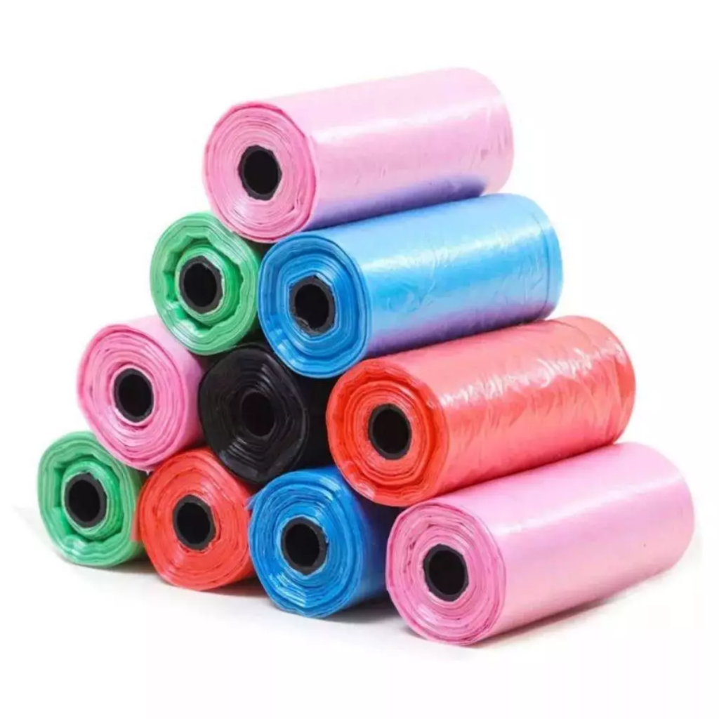 Kit Refil Cata Caca Pet Saco Saquinhos Higiênico Rolinhos Lixo Sacolas Cor Sortidas