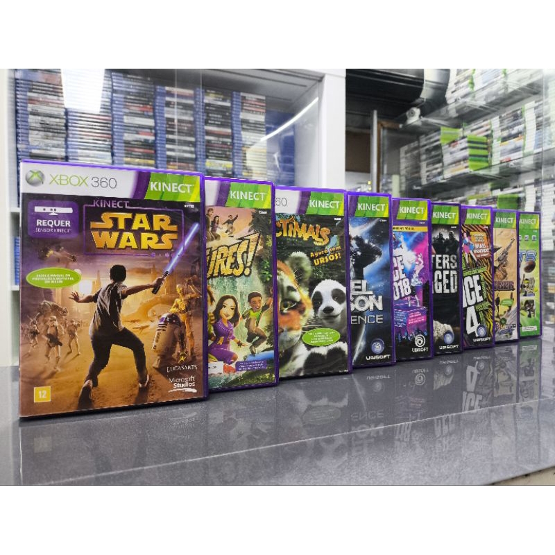 Jogos Xbox 360 Kinect - Originais (Usados)