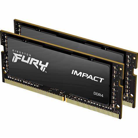 Memória RAM Kingston Fury Impact 8GB DDR4 2666MHz SODIMM