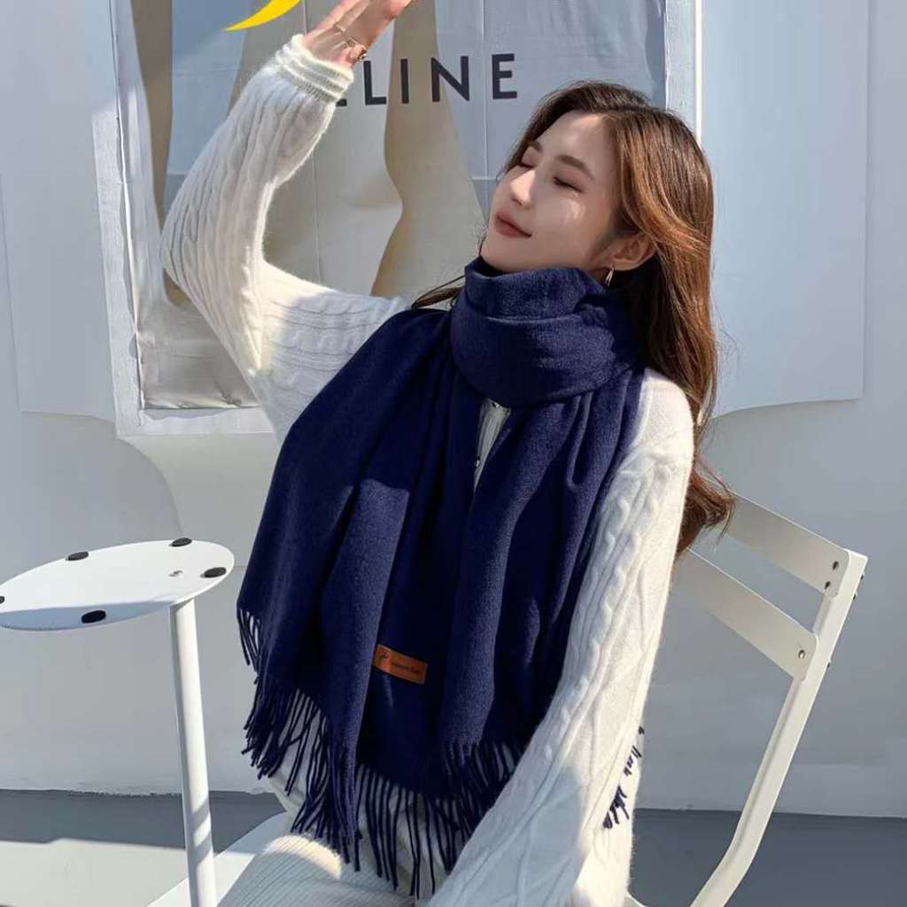 Cachecol Inverno Lenço Pashmina Xale Echarpe GROSSO 200g-320g