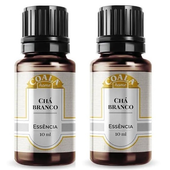 Kit 2 Unidades Coala Essência de Chá Branco 10ml