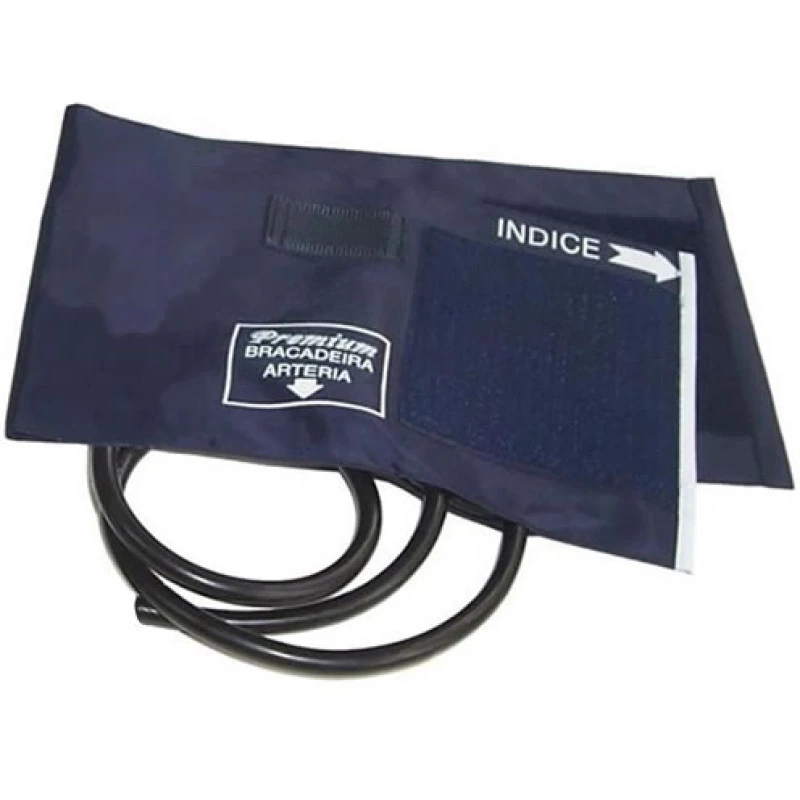 Braçadeira Para Aparelho de Pressão Adulto ou Obeso Nylon Fecho em Velcro Premium