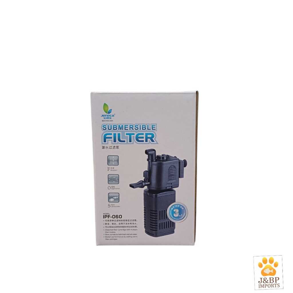 Filtro Para Aquario até 50 litros C/Bomba Oxigenadora Interno– Silencioso, Eficiente e Compacto