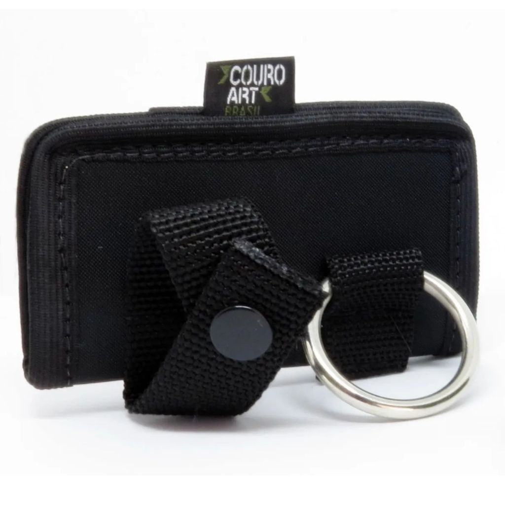 Porta Tonfa Preto Nylon - Força Tática - Airsoft