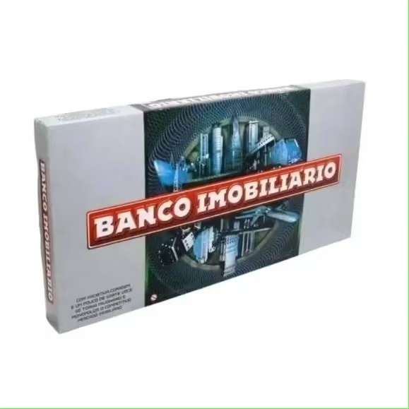 Banco Imobiliário O Jogo De Tabuleiro Tradicional Para Família Menor Em Preço Promoção