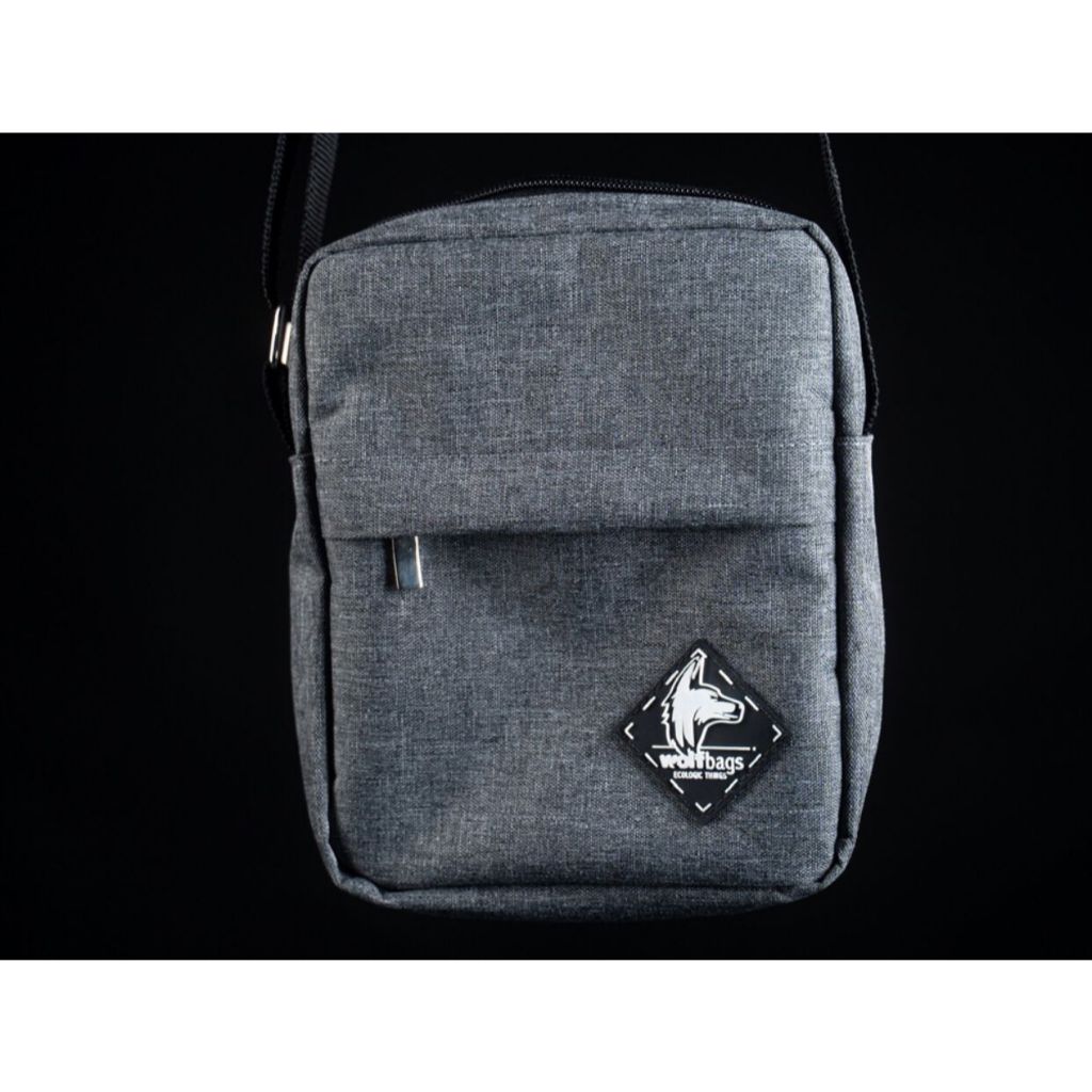 Bolsa masculina feminina lateral alça regulavel shoulder bag