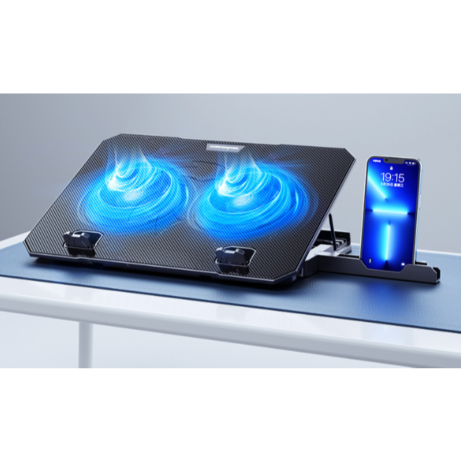 Suporte Notebook Ergonômico Cooler Refrigeração 5v 1000rpm