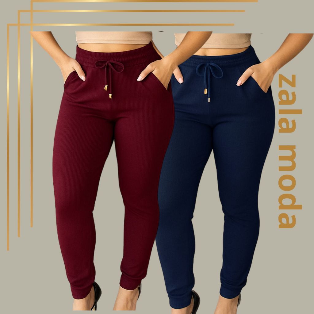 Calça Feminina Plus Size Joguer }Pantalona Extra Grande Roupas Gordinhas Leguins Montaria Fler Skinny Leg Jeans Cós Alto