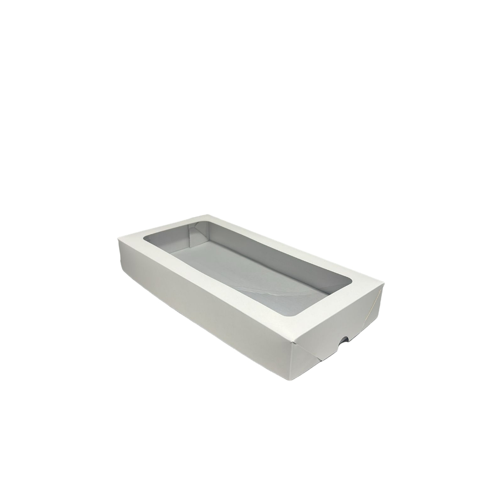 Caixa Transporte 50 Doces Com Visor 35x17,5x5 Cm (10 Unidades)