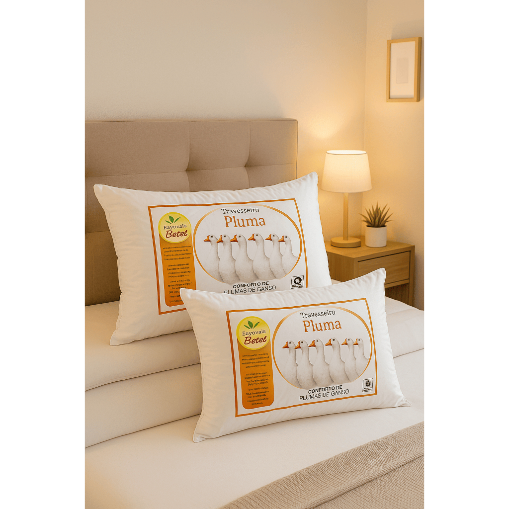 Travesseiros de plumas de ganso sintético 50x70 Promoção antialérgico Quarto Cama