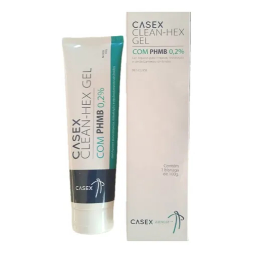 GEL PARA LIMPEZA DE FERIDAS COM PHMB 0,2 % 100G - CASEX
