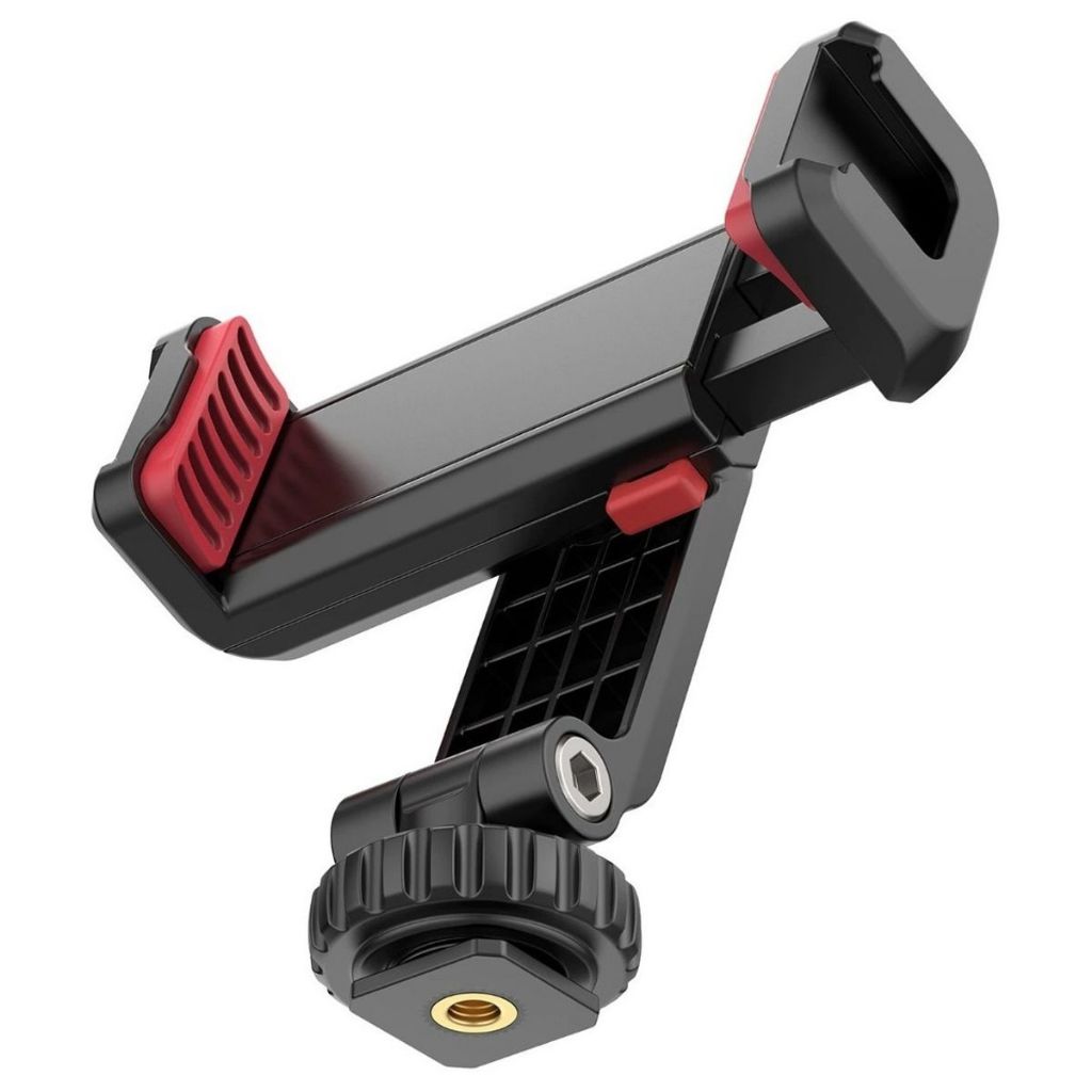 Adaptador Suporte Clip de Celular ST-06S Sapata Rotativo 360º Para Tripé Etc