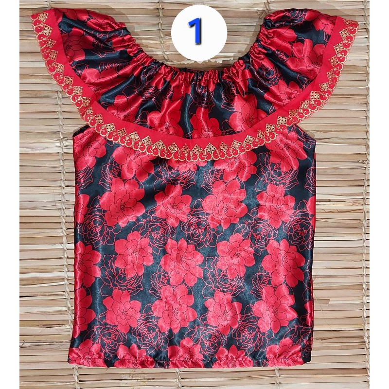 Blusa Pombo Gira em cetim Ciganinha
