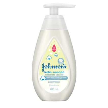 Sabonete Liquido Johnson'S Baby Recem Nascido 200Ml
