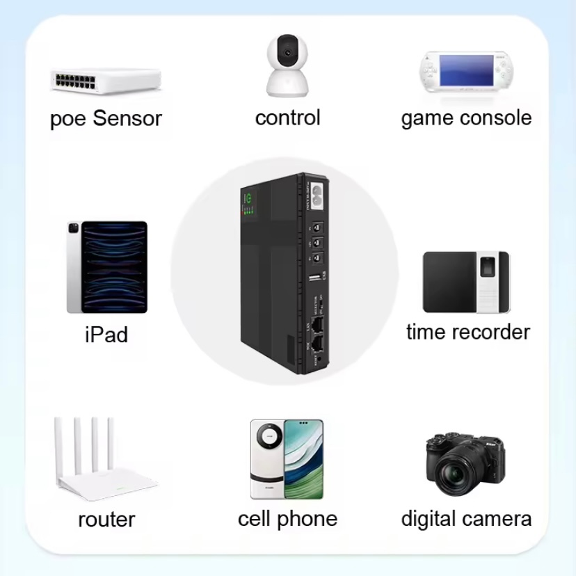 No-break Multifuncional Portátil 36WUsb Dc Tensão Energia ANB-036