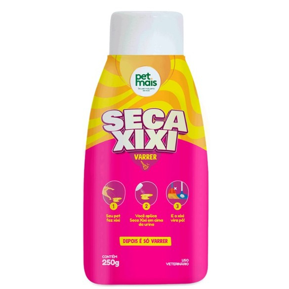 Pó Seca Xixi Vômito P/ Varrer Cão Gato 1o Linha Petmais 250g