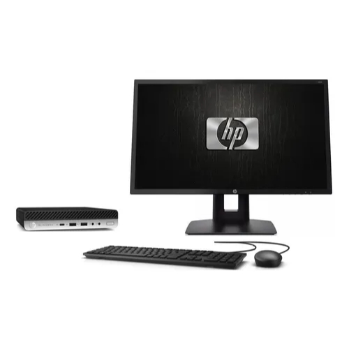 Cpu Hp Elitedesk 800g3 I5 6500t 8gb 240ssd Win11 Monitor 22