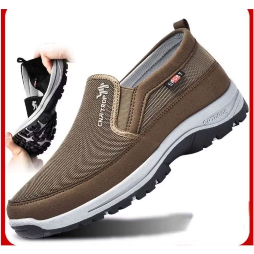 Tenis Sapatilha Mocassim Casual Ortopedico Adventure de Passeio Reforçado Solado Impermeável Confortavel Macio Barato