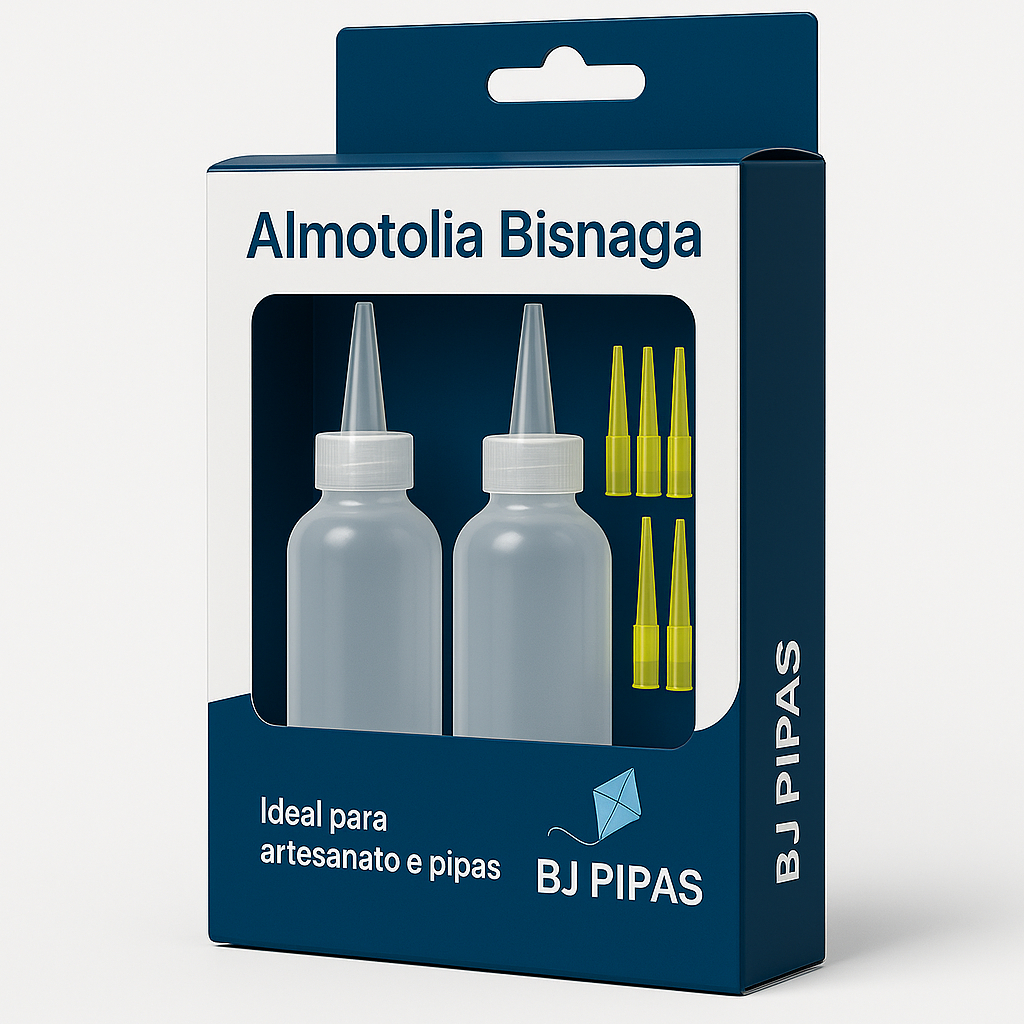 Aplicador De Cola Almotolia + Ponteira Ultra Fina Para Pipa - Almotolia