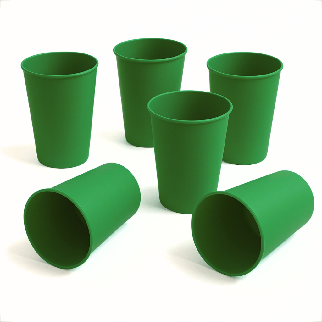 Kit De Copos Plástico Reutilizável 200ML Para Bebidas Festa Escola Merenda Almoço Resistente
