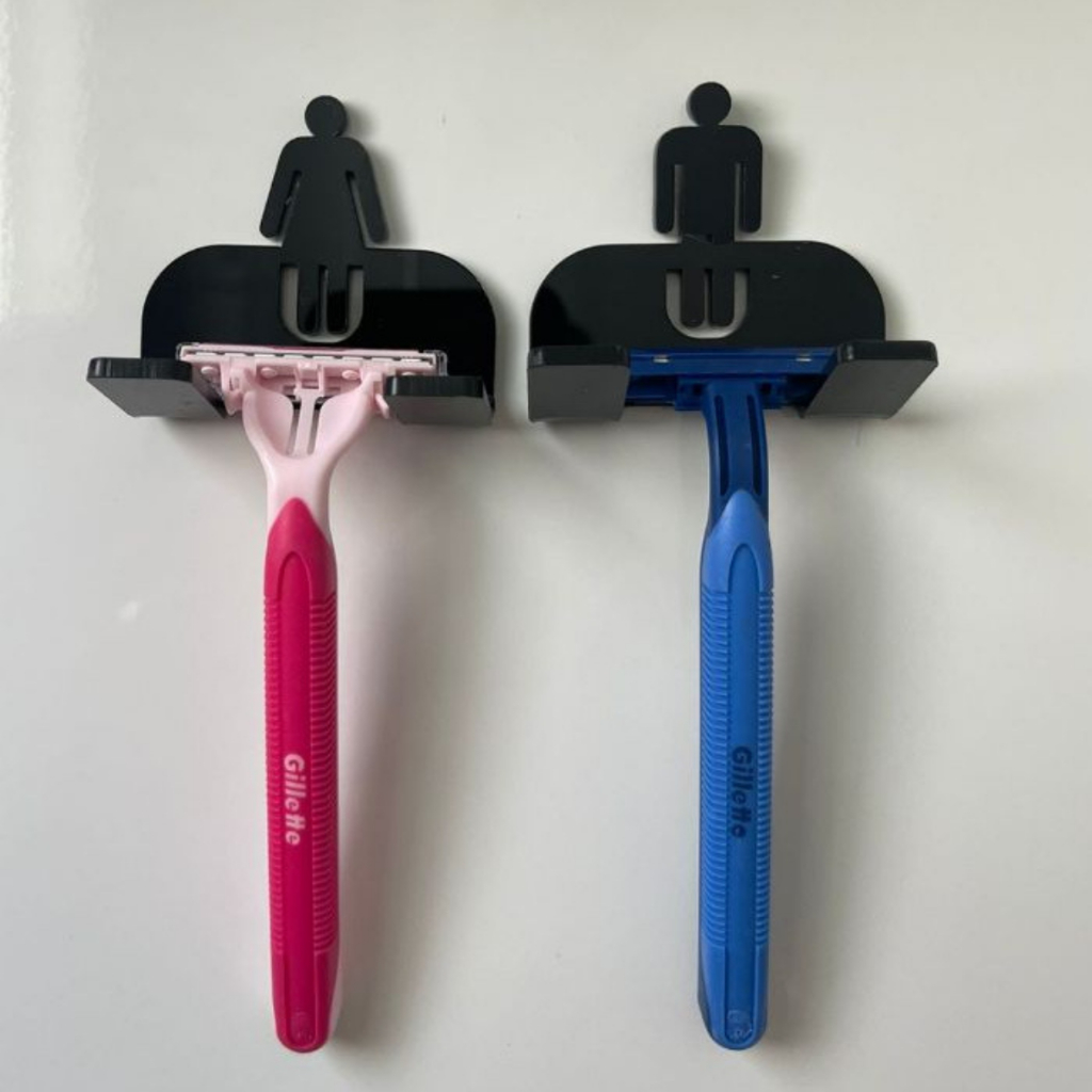 Suporte para Gilete e Prestobarba Organização e Estilo no Banheiro