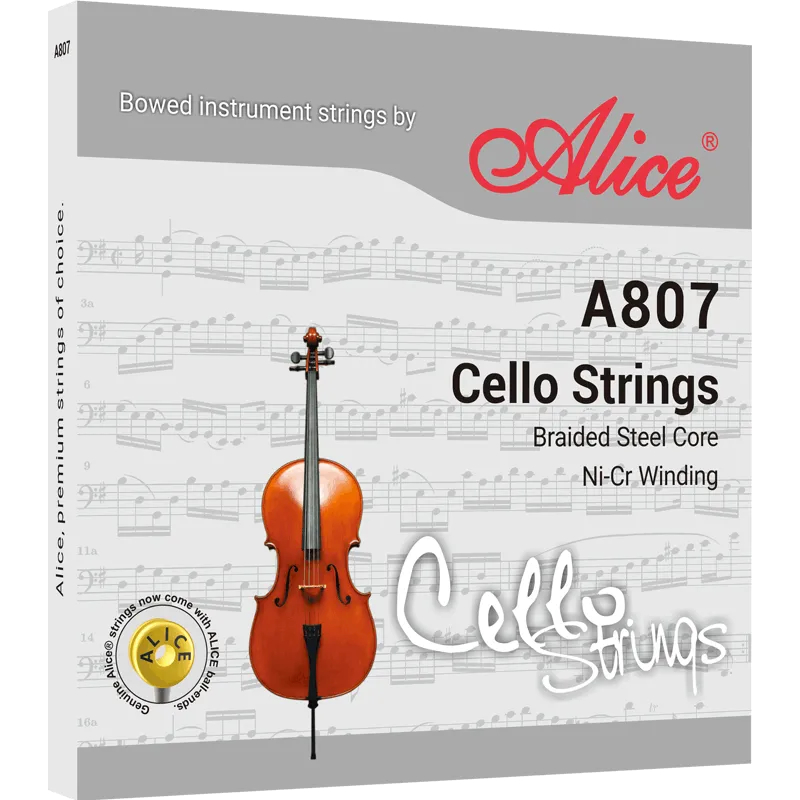 Encordoamento Jogo Alice 807 VIOLONCELO Cello - A807
