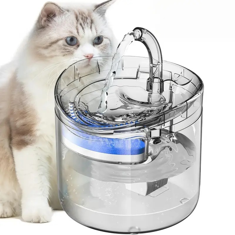Bebedouro Dispensador Distribuidor de Água Elétrico Inteligente para Gatos Cães Pet