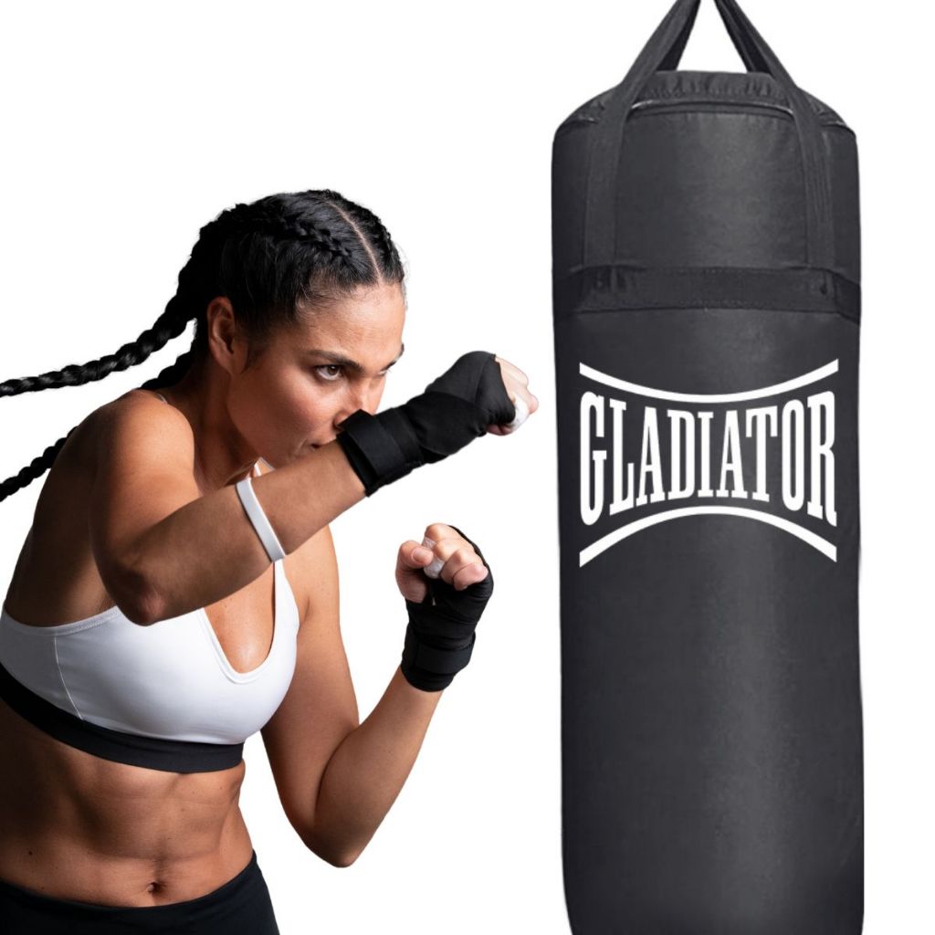 Saco De Pancada Saco de Boxe 90cm Treino Boxe Muay Thai Gladiator